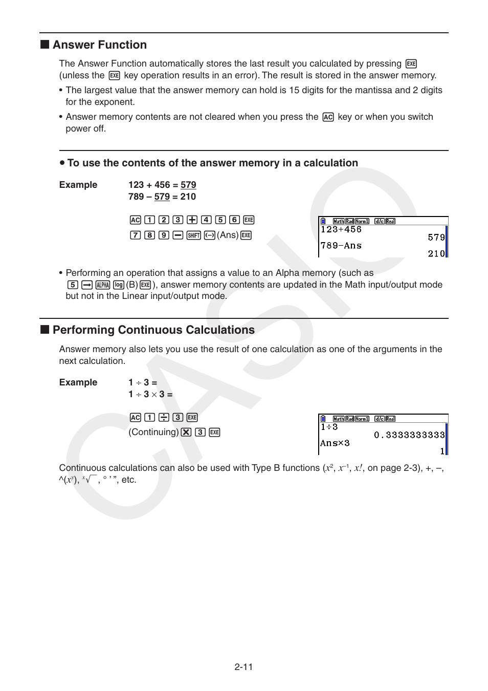 Casio | Casio FX-CG10 User Manual | Page 57 / 601