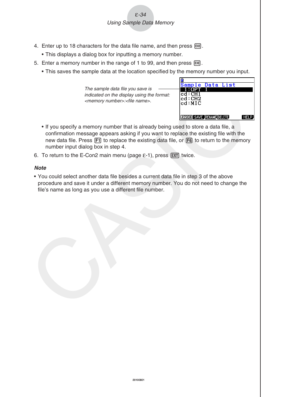 Casio | Casio FX-CG10 User Manual | Page 579 / 601