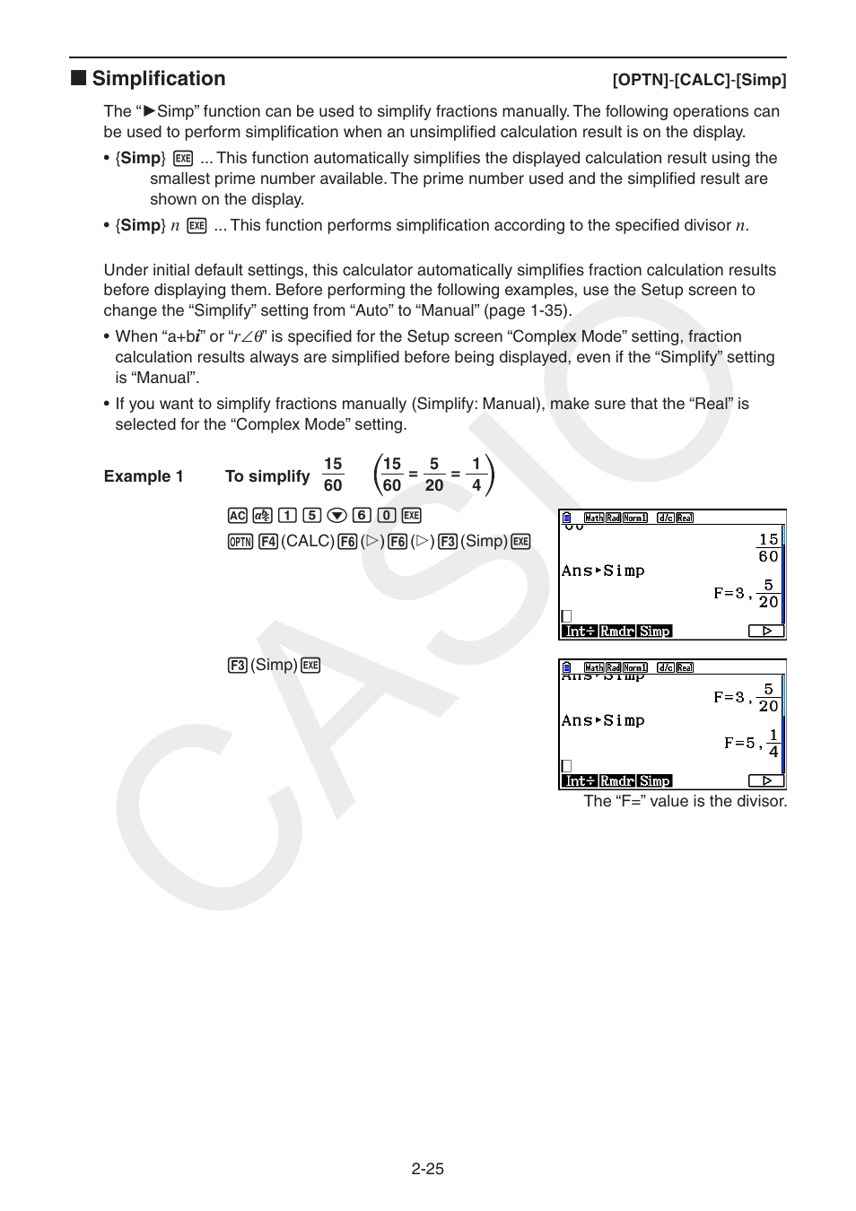 Casio | Casio FX-CG10 User Manual | Page 71 / 601