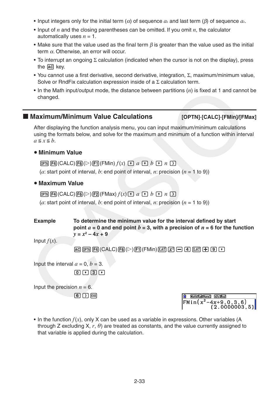 Casio | Casio FX-CG10 User Manual | Page 79 / 601