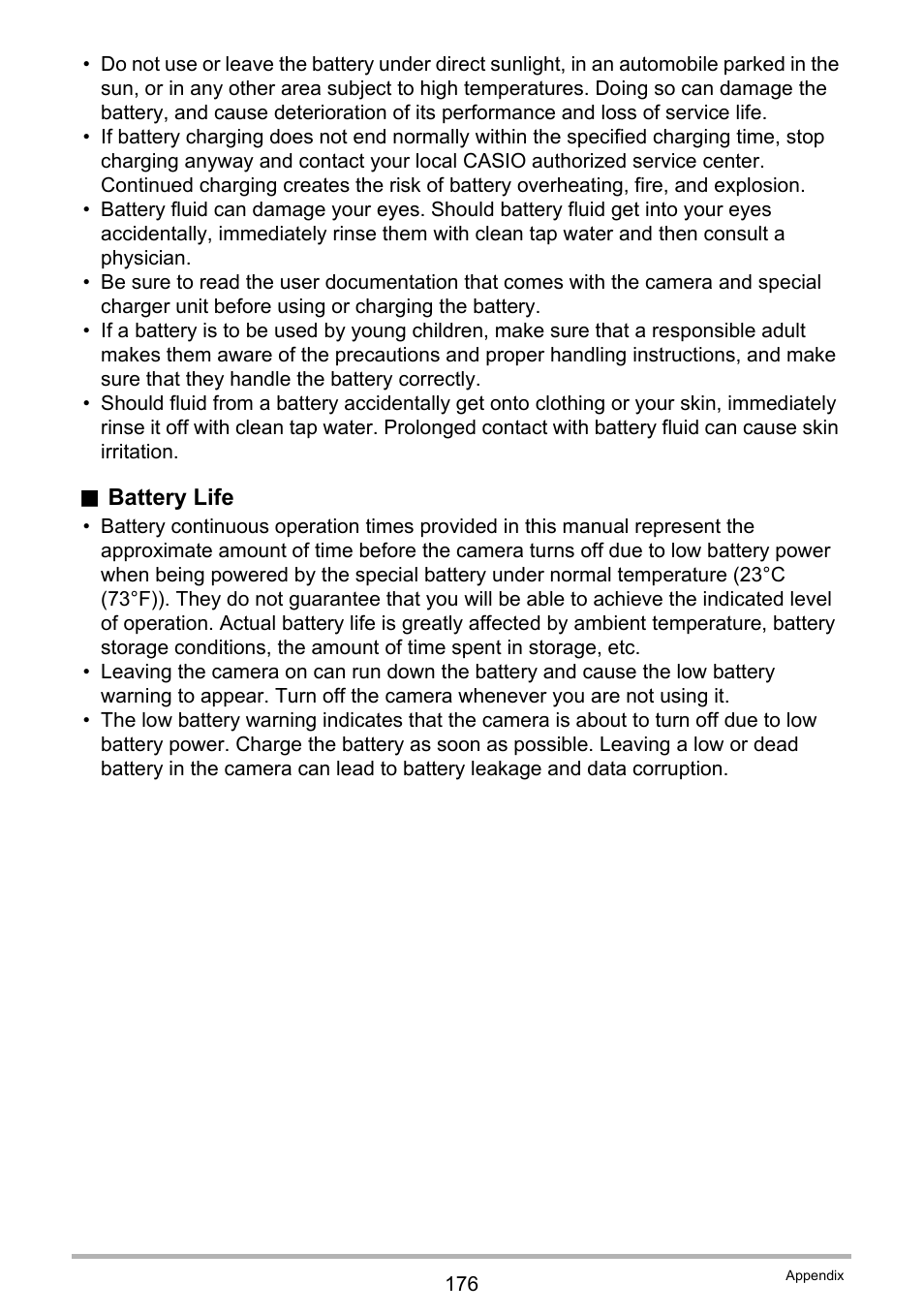 Casio EXILIM EX-FH100 User Manual | Page 176 / 203
