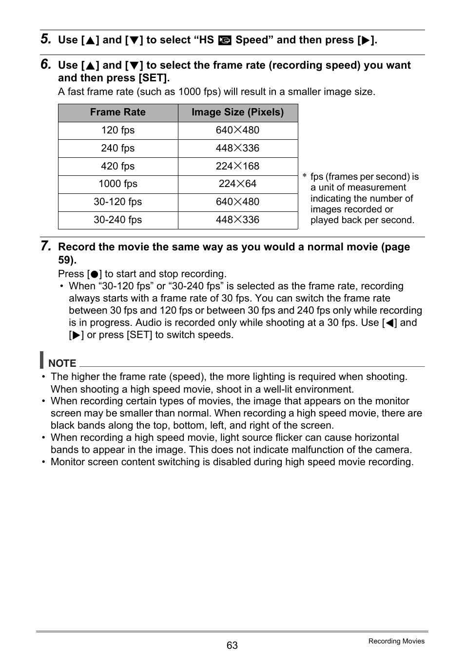 Casio EXILIM EX-FH100 User Manual | Page 63 / 203