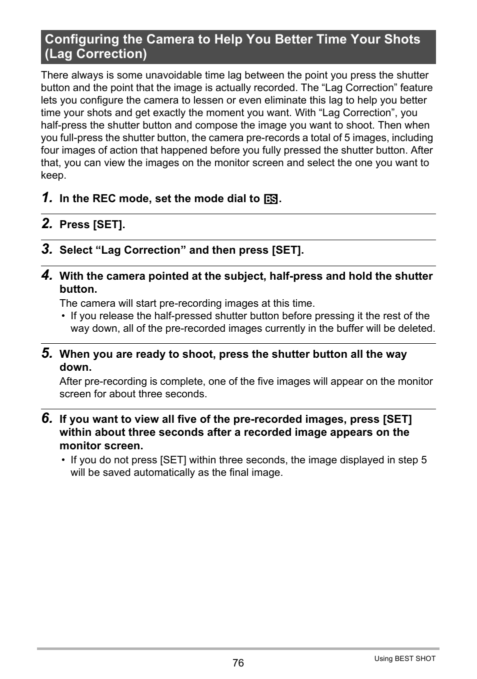 Casio EXILIM EX-FH100 User Manual | Page 76 / 203
