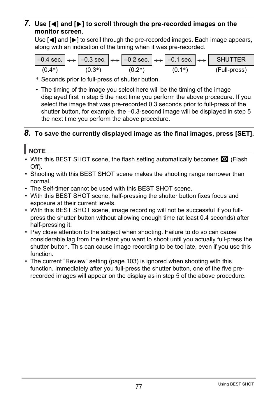 Casio EXILIM EX-FH100 User Manual | Page 77 / 203