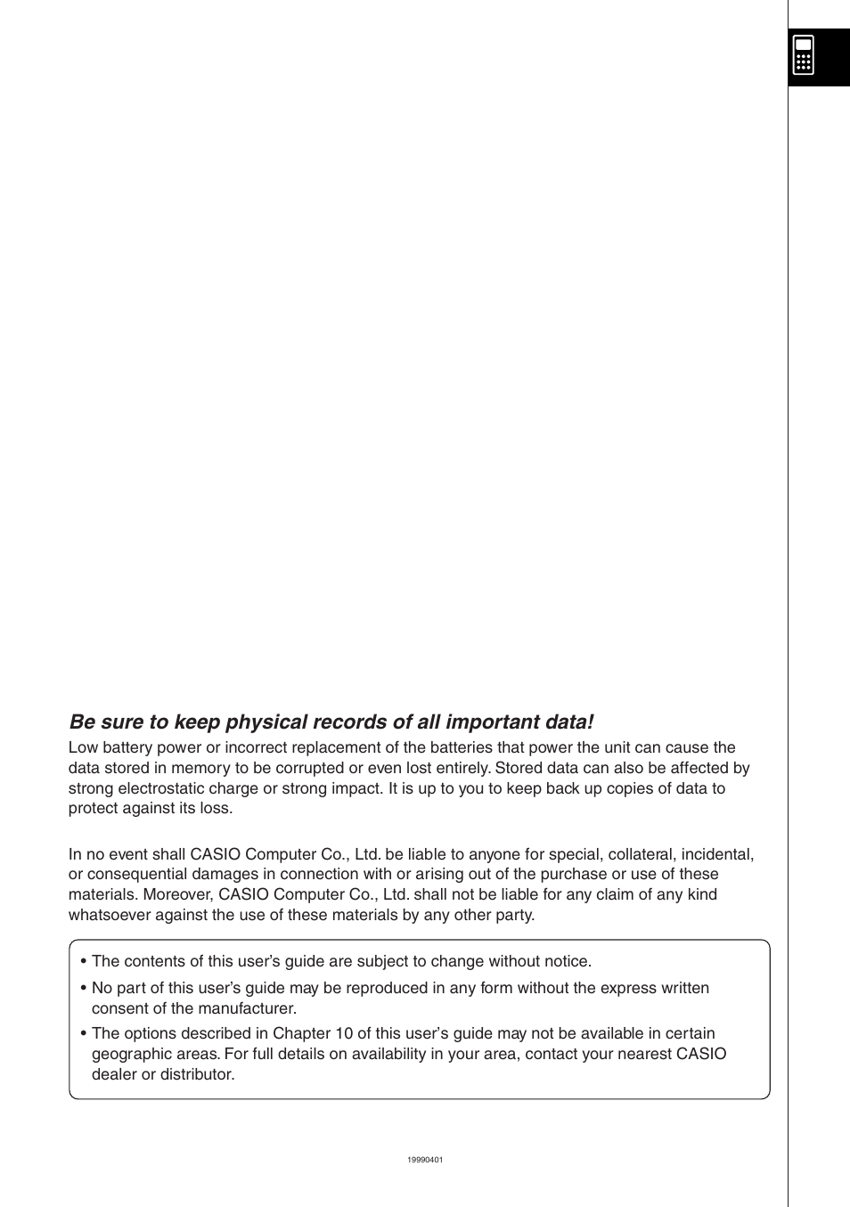 Casio ALGEBRA FX User Manual | Page 18 / 24