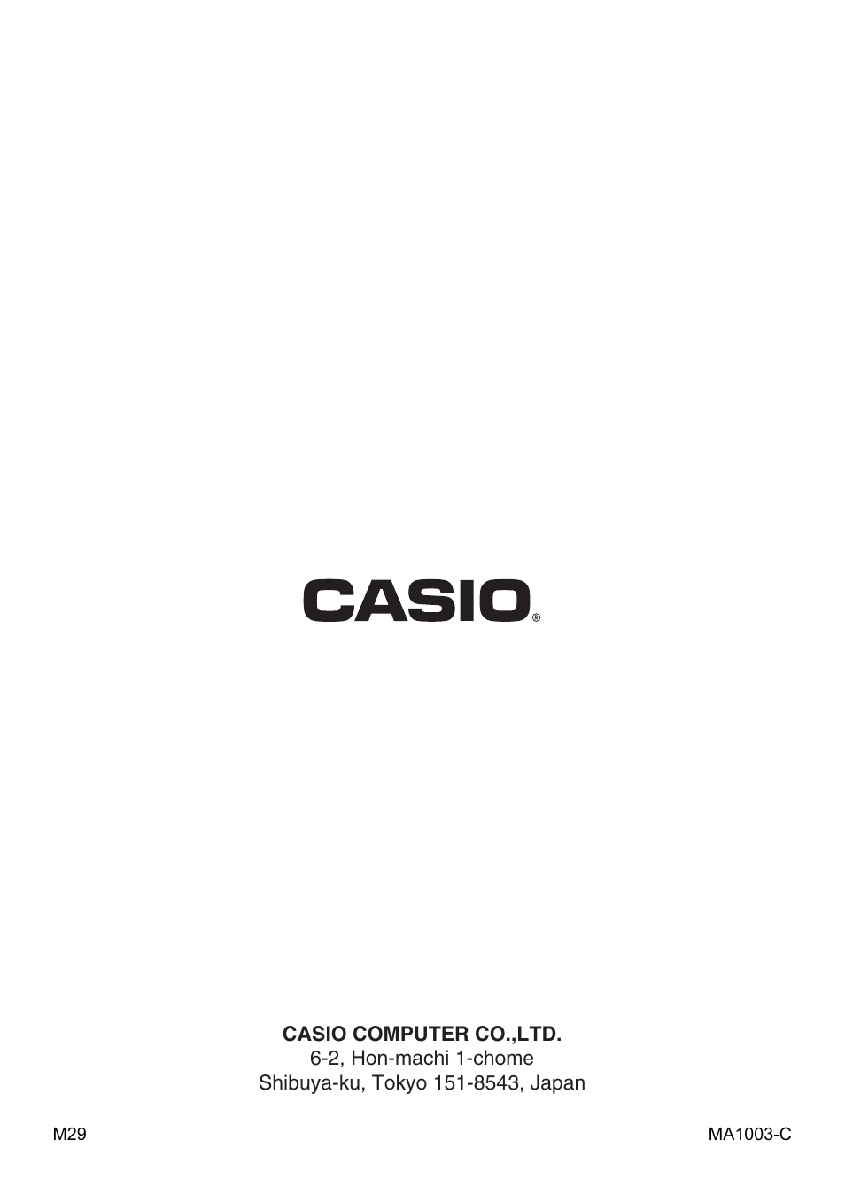 Casio EXILIM EX-Z35 User Manual | Page 143 / 143