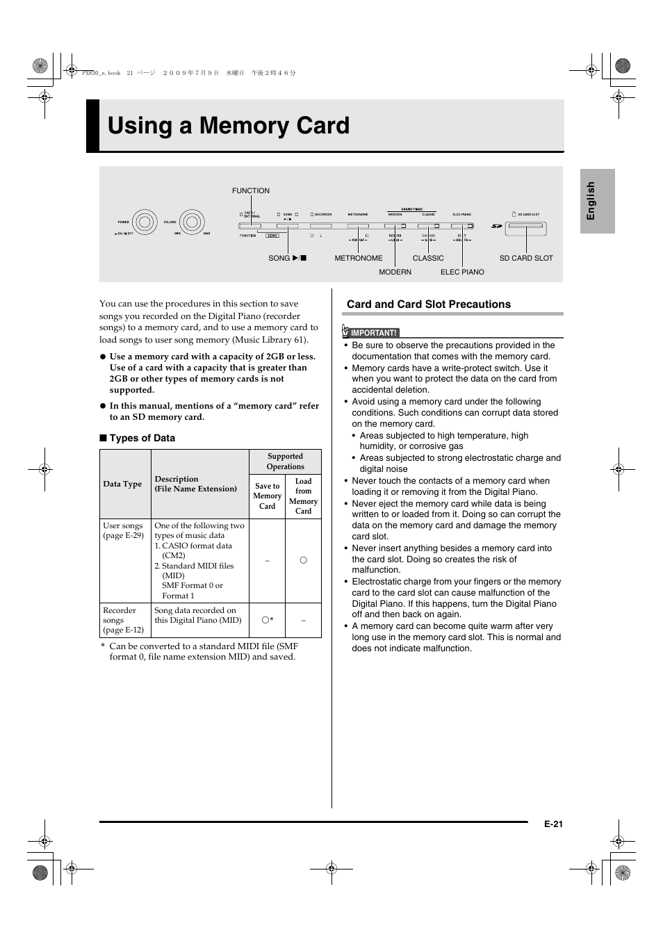 Casio PX830ES1B User Manual | Page 23 / 47
