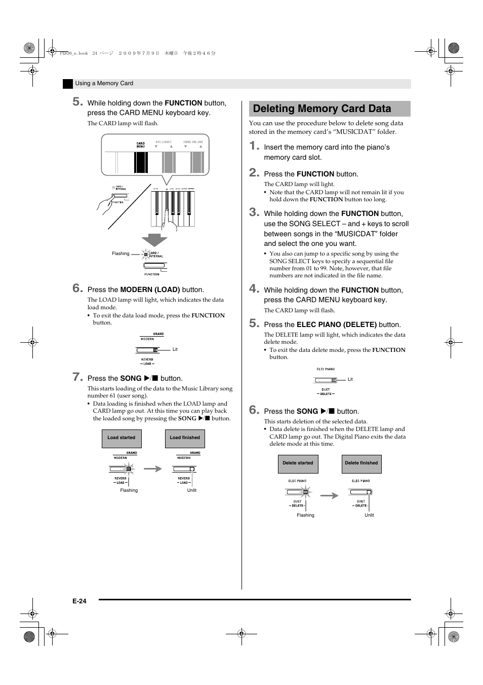 Casio PX830ES1B User Manual | Page 26 / 47