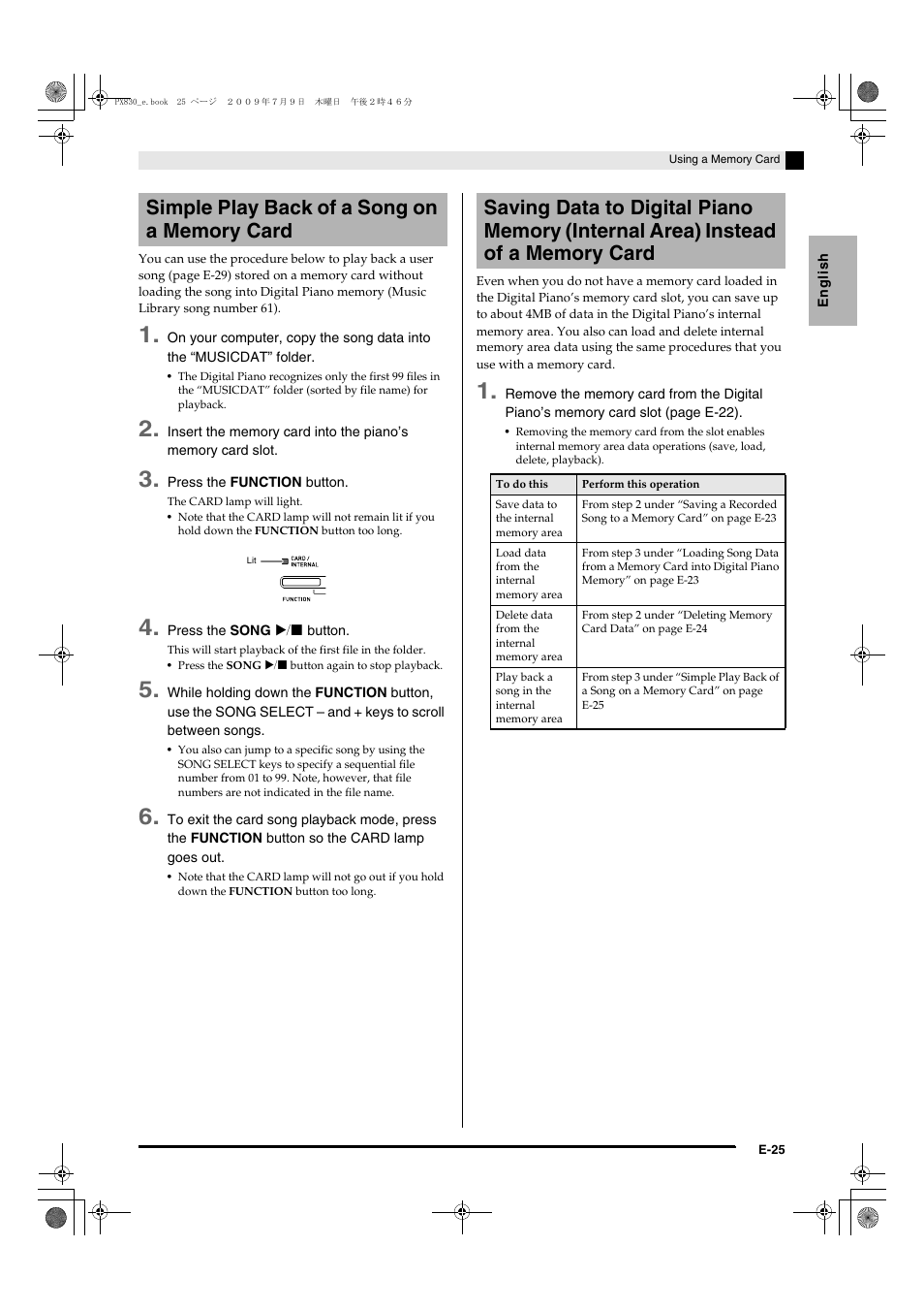 Casio PX830ES1B User Manual | Page 27 / 47