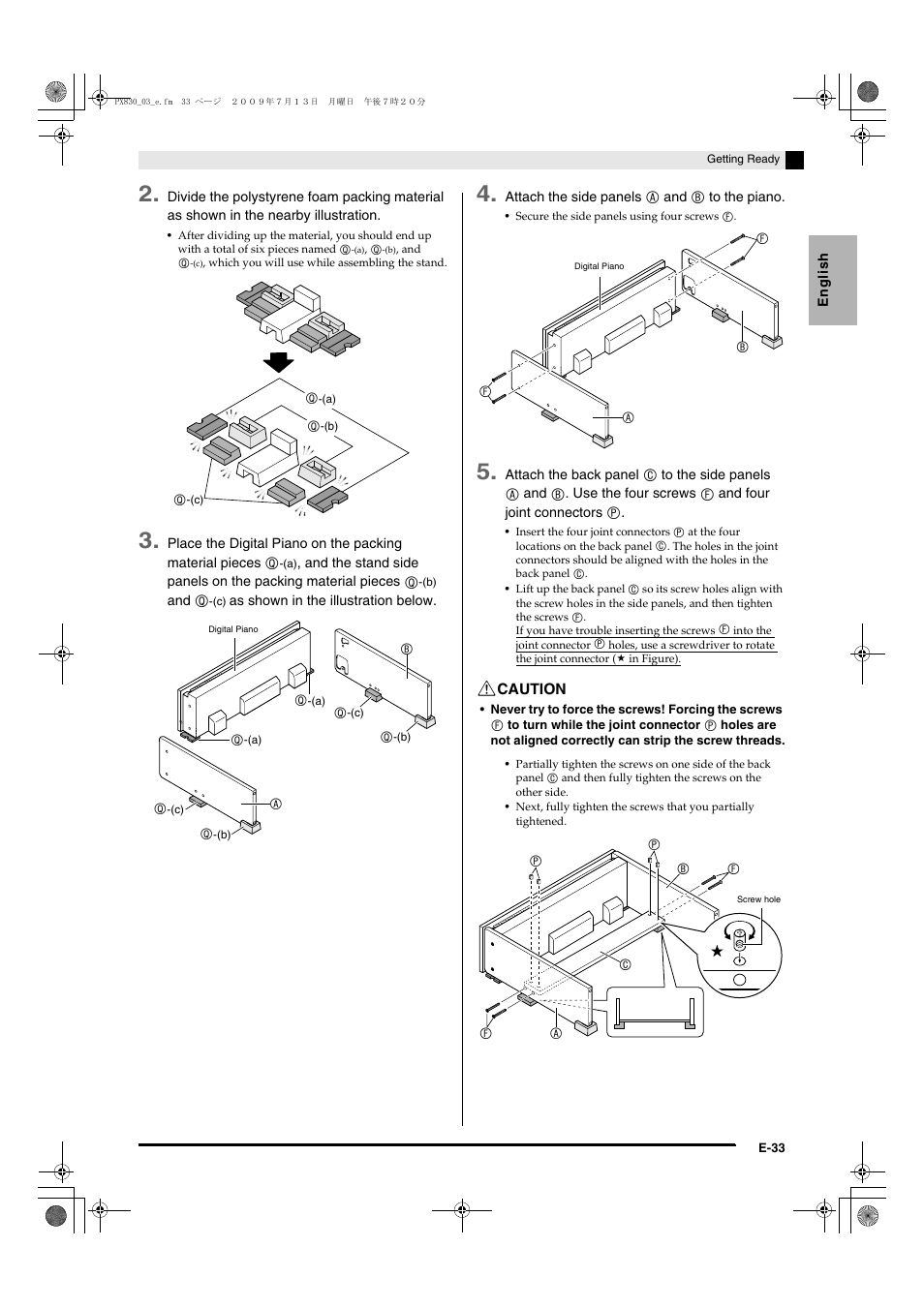 Casio PX830ES1B User Manual | Page 35 / 47