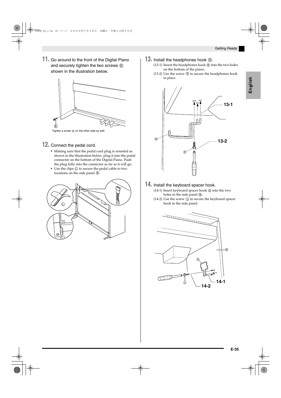 Casio PX830ES1B User Manual | Page 37 / 47