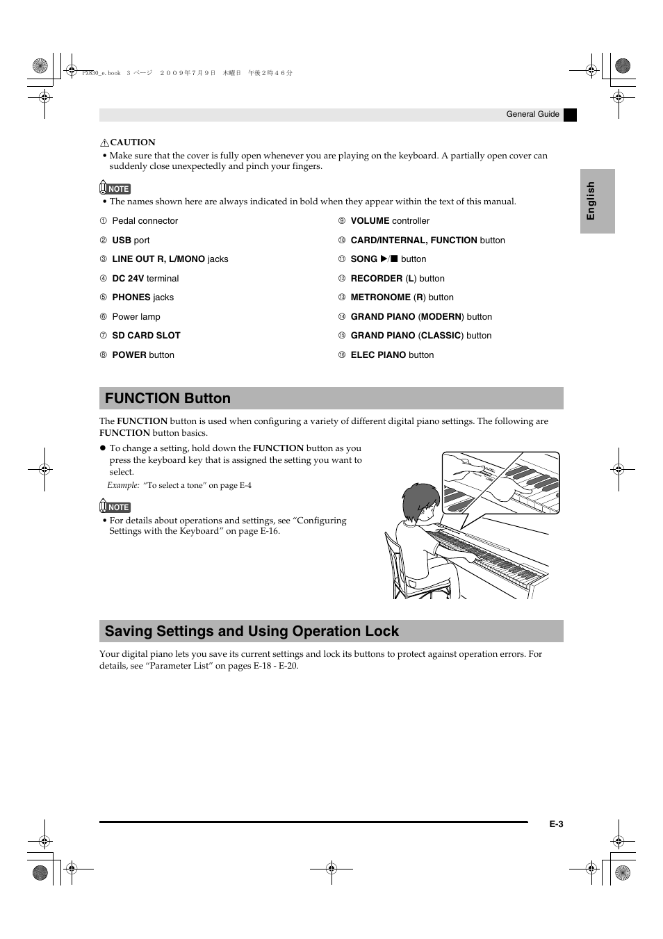 Casio PX830ES1B User Manual | Page 5 / 47