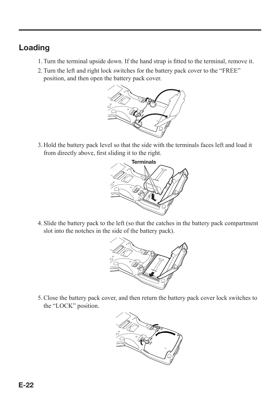 Loading | Casio IT-9000 User Manual | Page 24 / 86