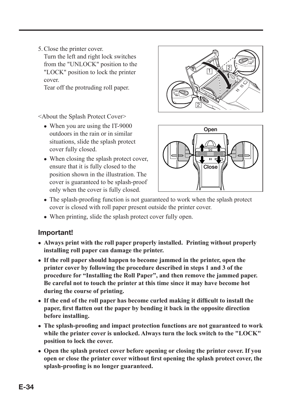 Casio IT-9000 User Manual | Page 36 / 86