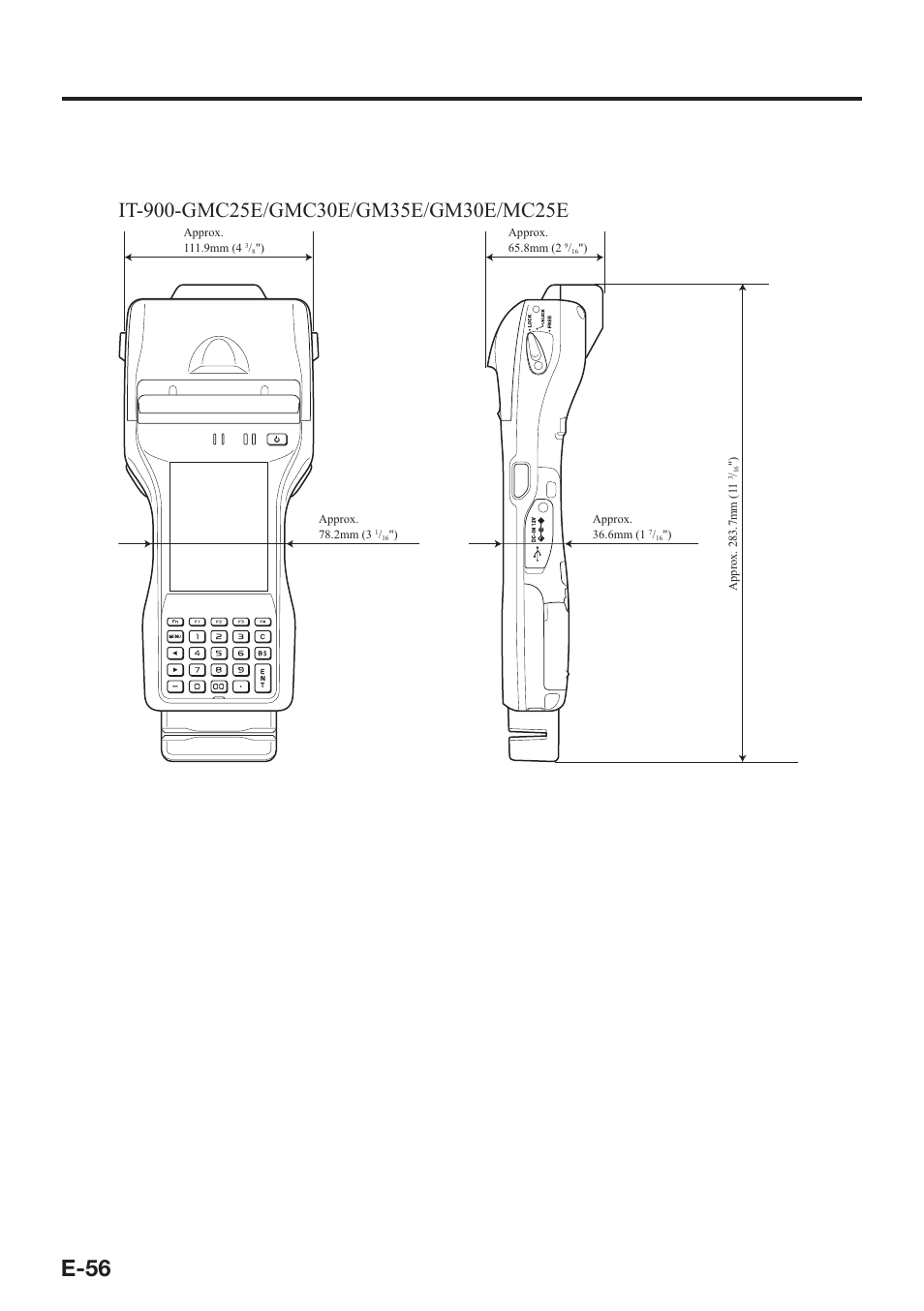 E-56 | Casio IT-9000 User Manual | Page 58 / 86