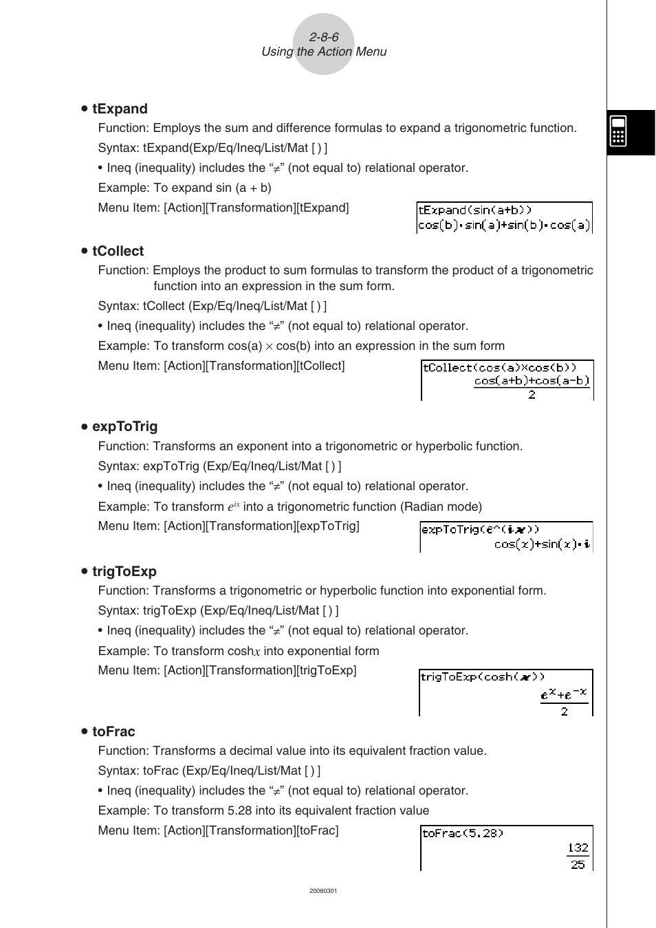 Casio CLASSPAD 330 3.04 User Manual | Page 166 / 954