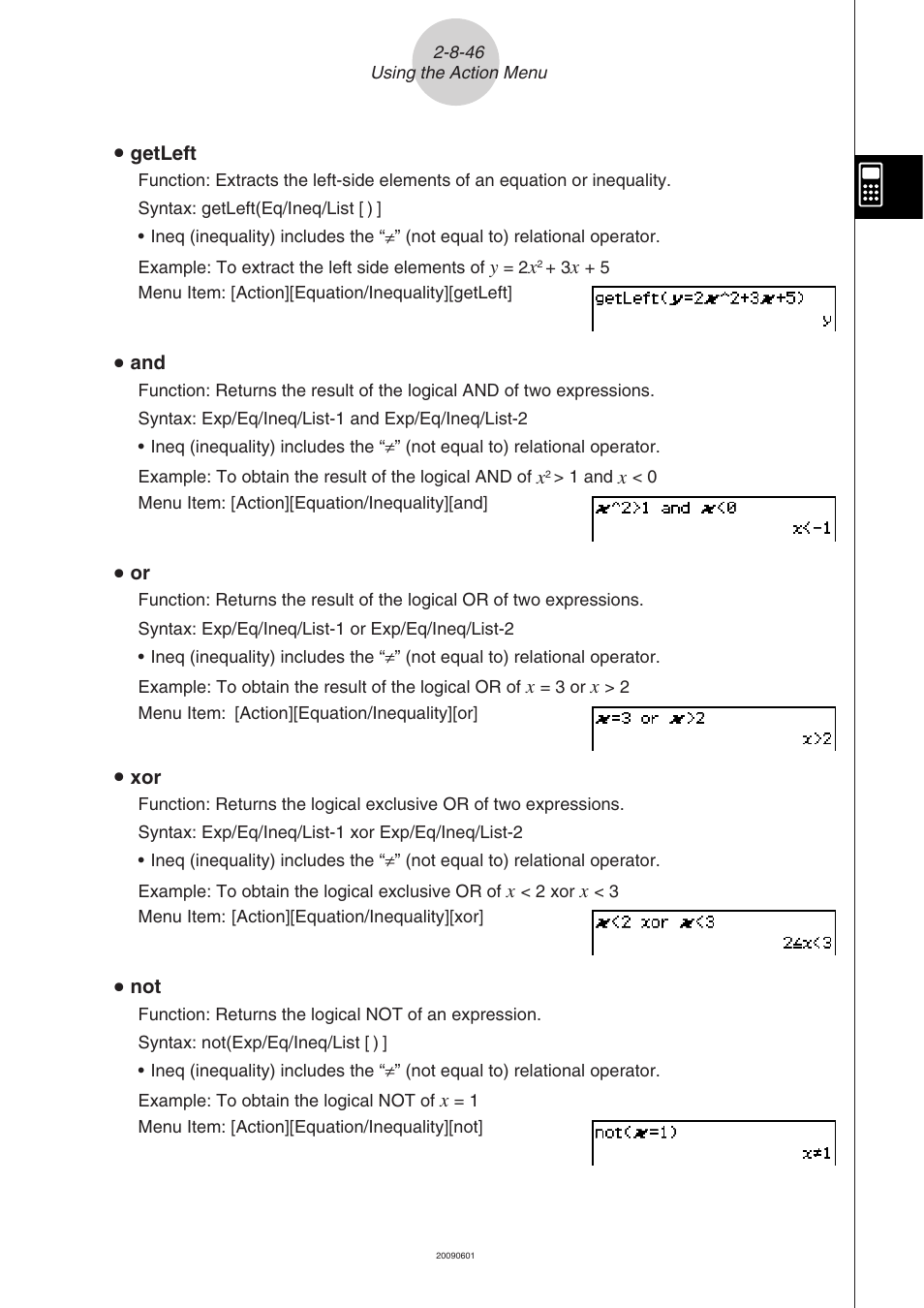 Casio CLASSPAD 330 3.04 User Manual | Page 206 / 954