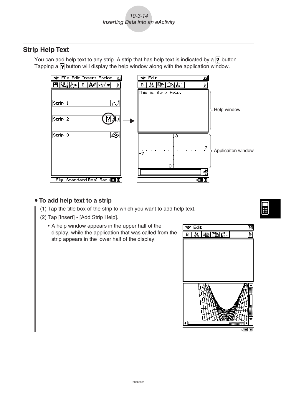 Strip help text -3-14, Strip help text | Casio CLASSPAD 330 3.04 User Manual | Page 595 / 954