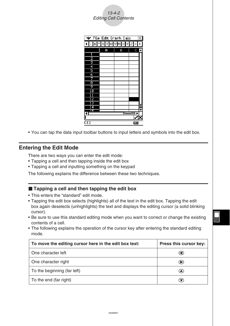 Entering the edit mode -4-2, Entering the edit mode | Casio CLASSPAD 330 3.04 User Manual | Page 720 / 954