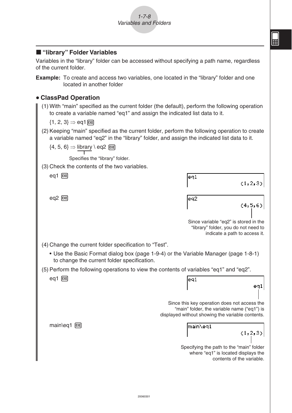 Casio CLASSPAD 330 3.04 User Manual | Page 77 / 954