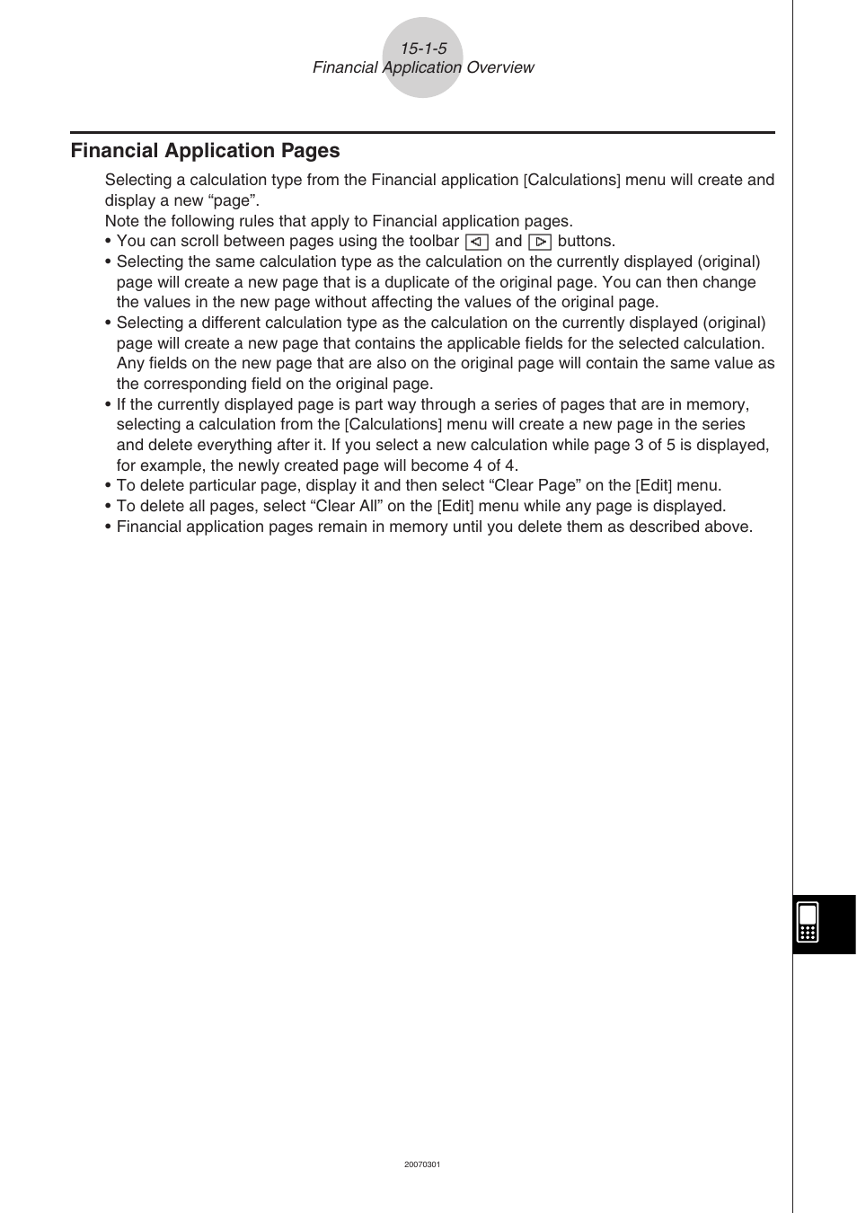 Financial application pages | Casio CLASSPAD 330 3.04 User Manual | Page 838 / 954