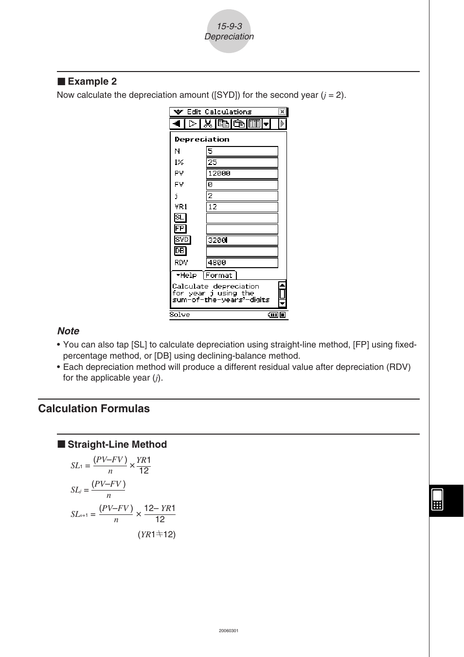 Calculation formulas -9-3, Calculation formulas | Casio CLASSPAD 330 3.04 User Manual | Page 861 / 954