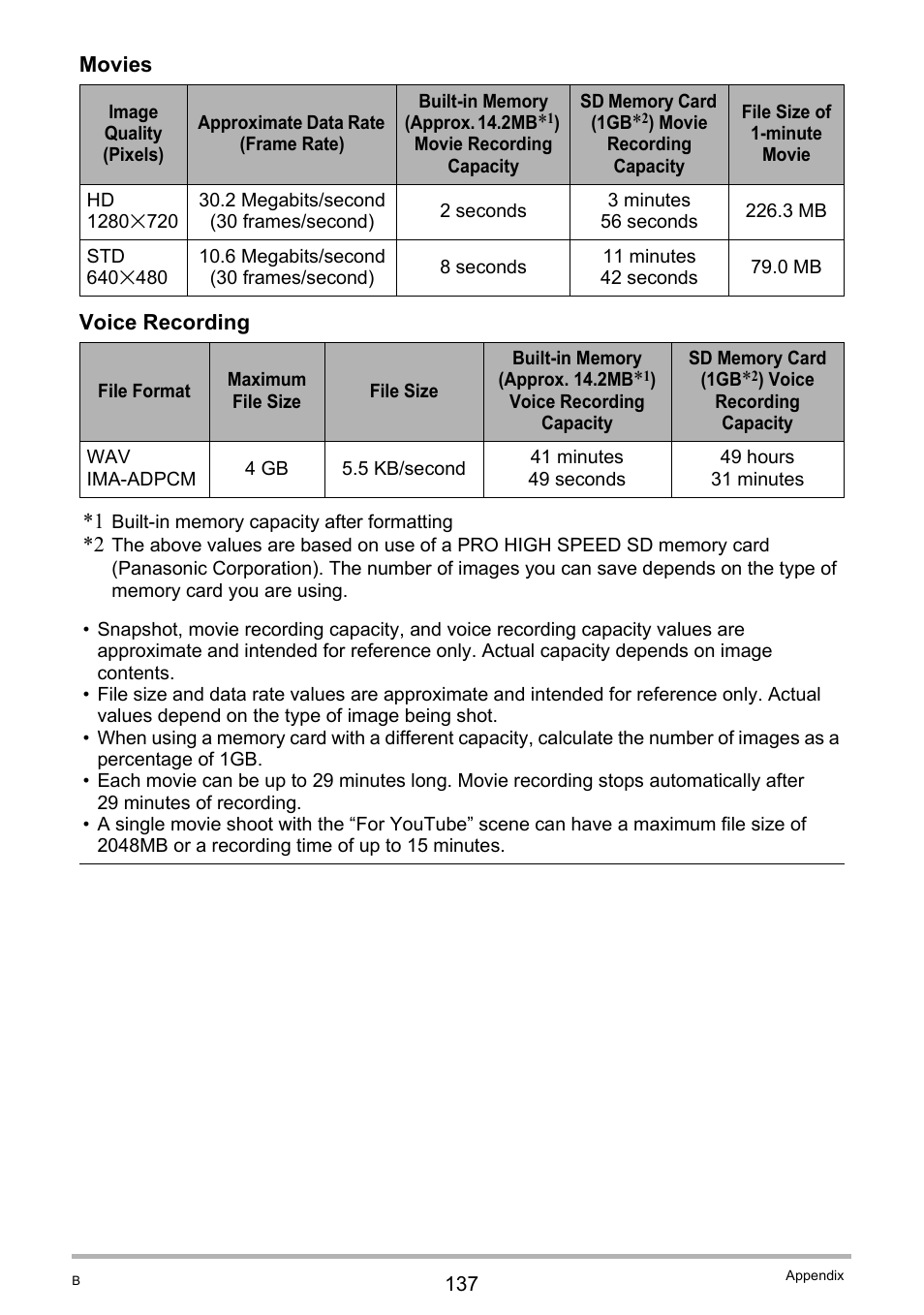 Casio EXILIM EX-ZS10 User Manual | Page 137 / 142