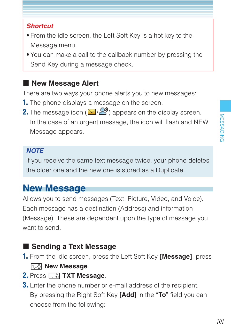 New message | Casio EXILIM C721 User Manual | Page 102 / 220