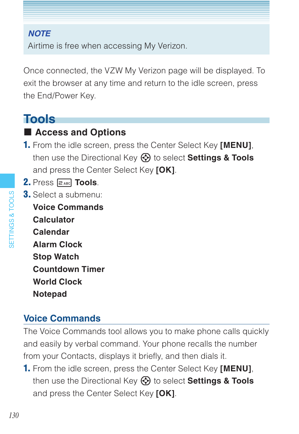 Tools | Casio EXILIM C721 User Manual | Page 131 / 220