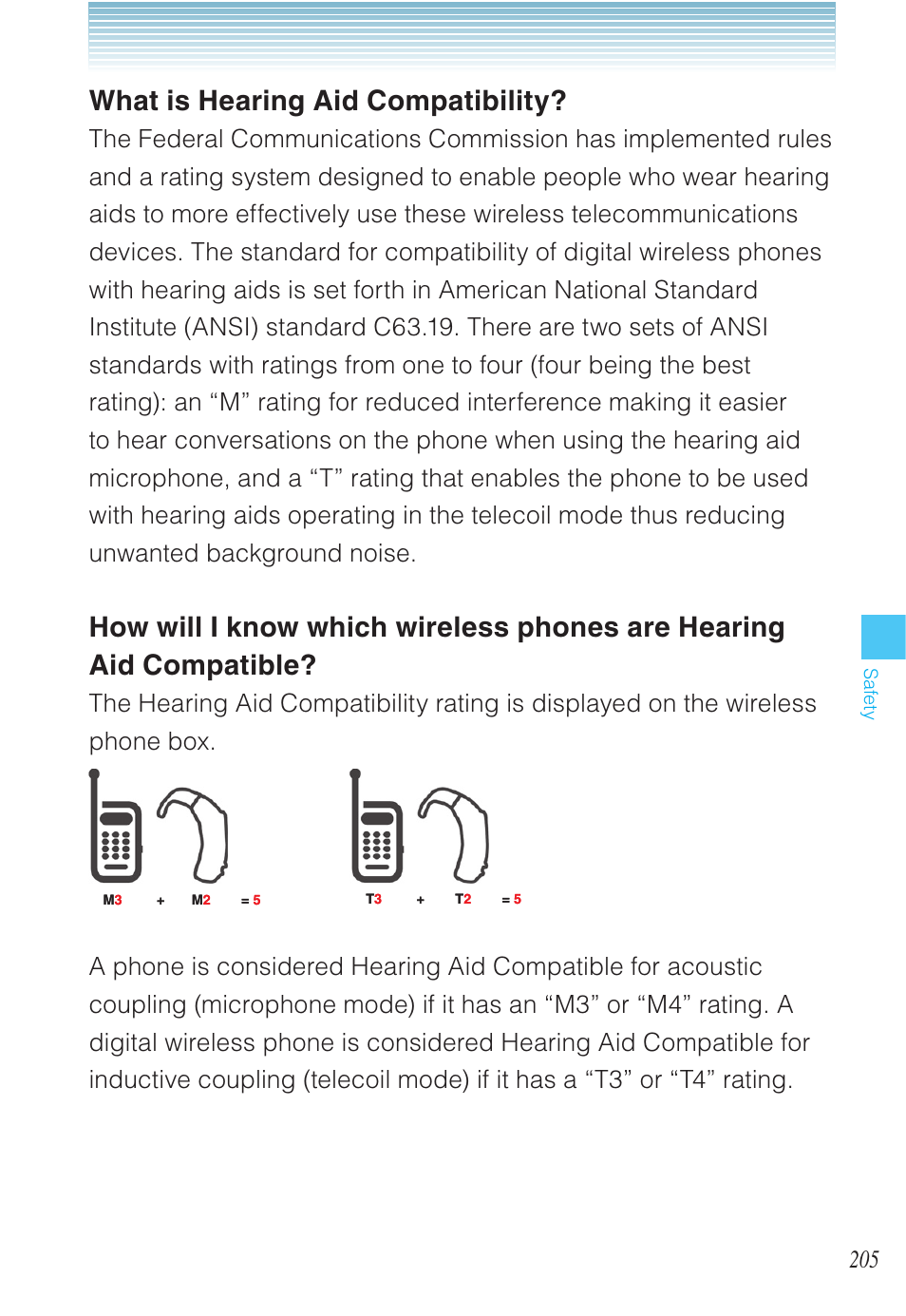What is hearing aid compatibility | Casio EXILIM C721 User Manual | Page 206 / 220