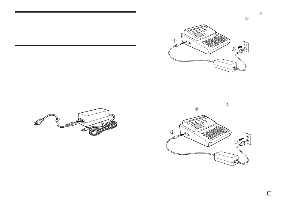 Power requirements | Casio RJA514733-9 User Manual | Page 9 / 30