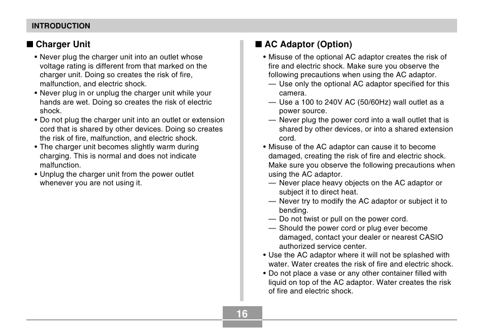 Casio R51 User Manual | Page 16 / 184