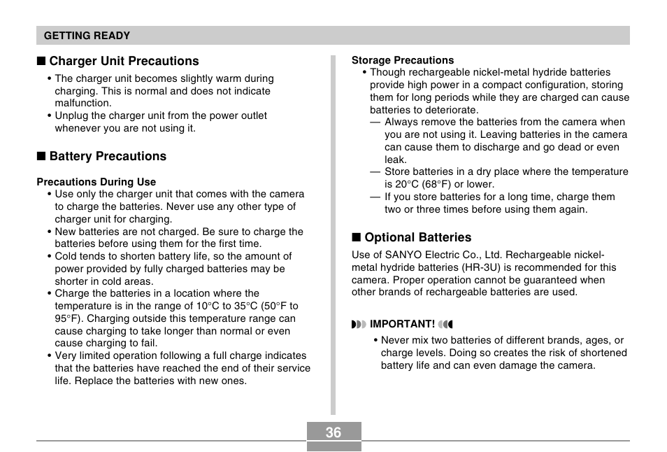 Casio R51 User Manual | Page 36 / 184