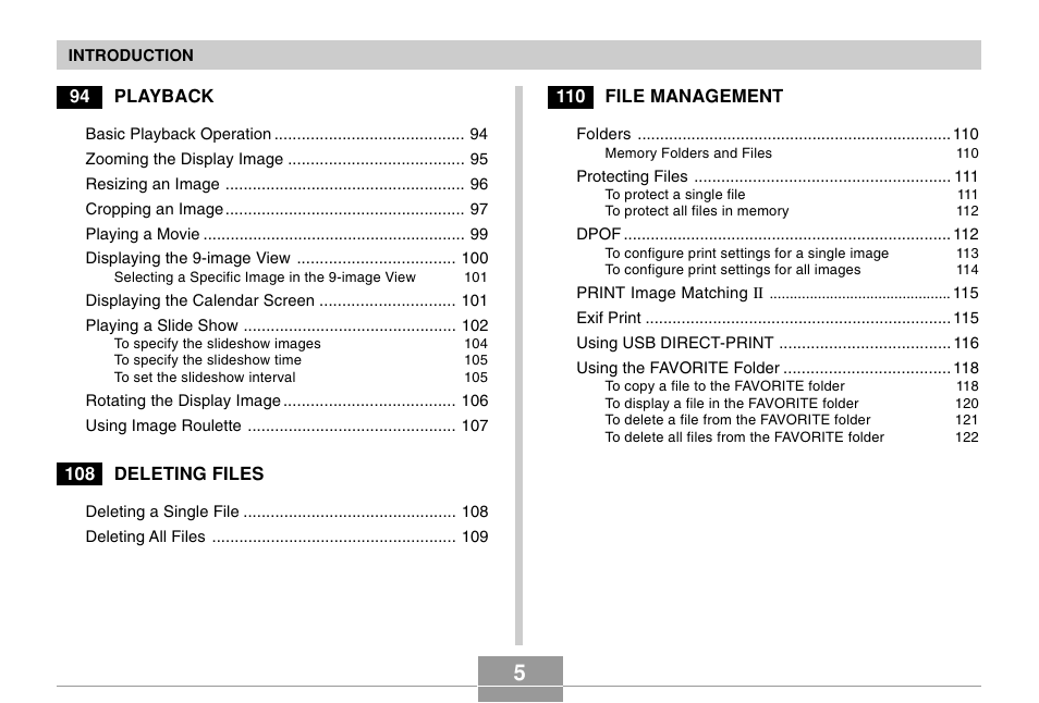 Casio R51 User Manual | Page 5 / 184