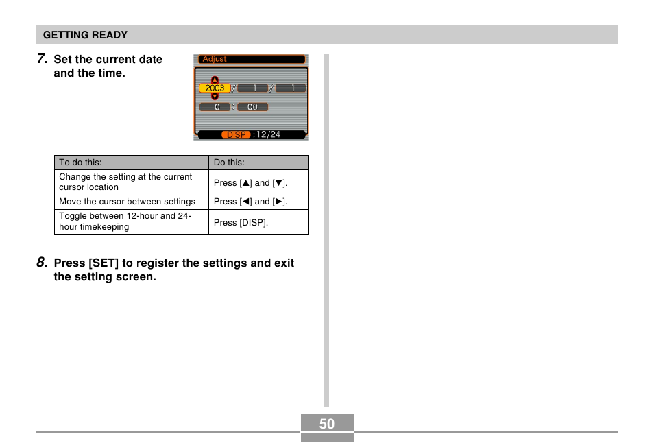 Casio R51 User Manual | Page 50 / 184