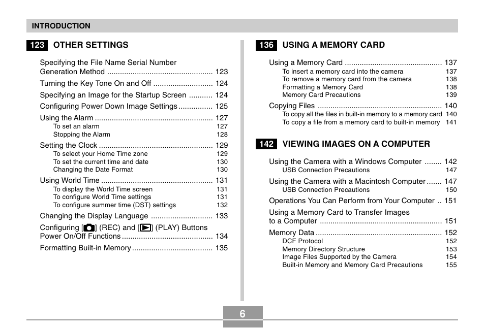 Casio R51 User Manual | Page 6 / 184