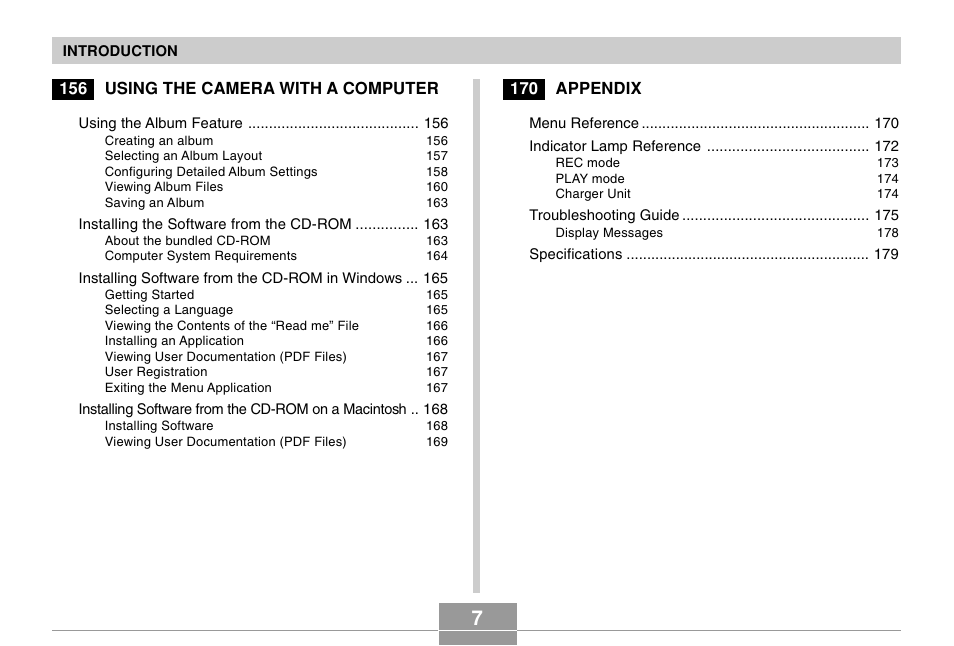 Casio R51 User Manual | Page 7 / 184