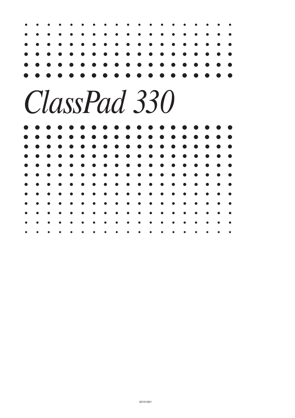 Classpad 330 | Casio 330 User Manual | Page 11 / 965