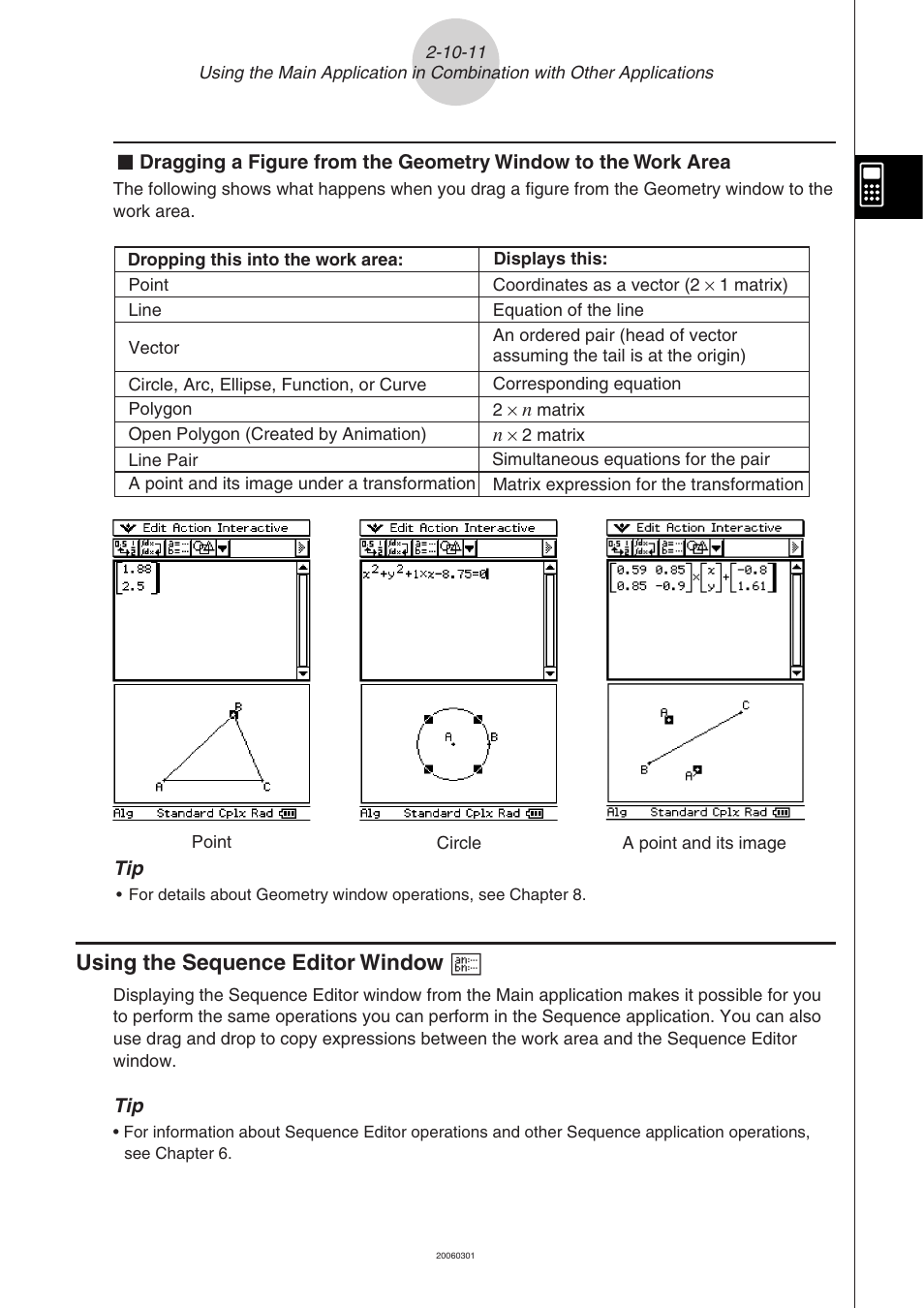 Using the sequence editor window | Casio 330 User Manual | Page 239 / 965
