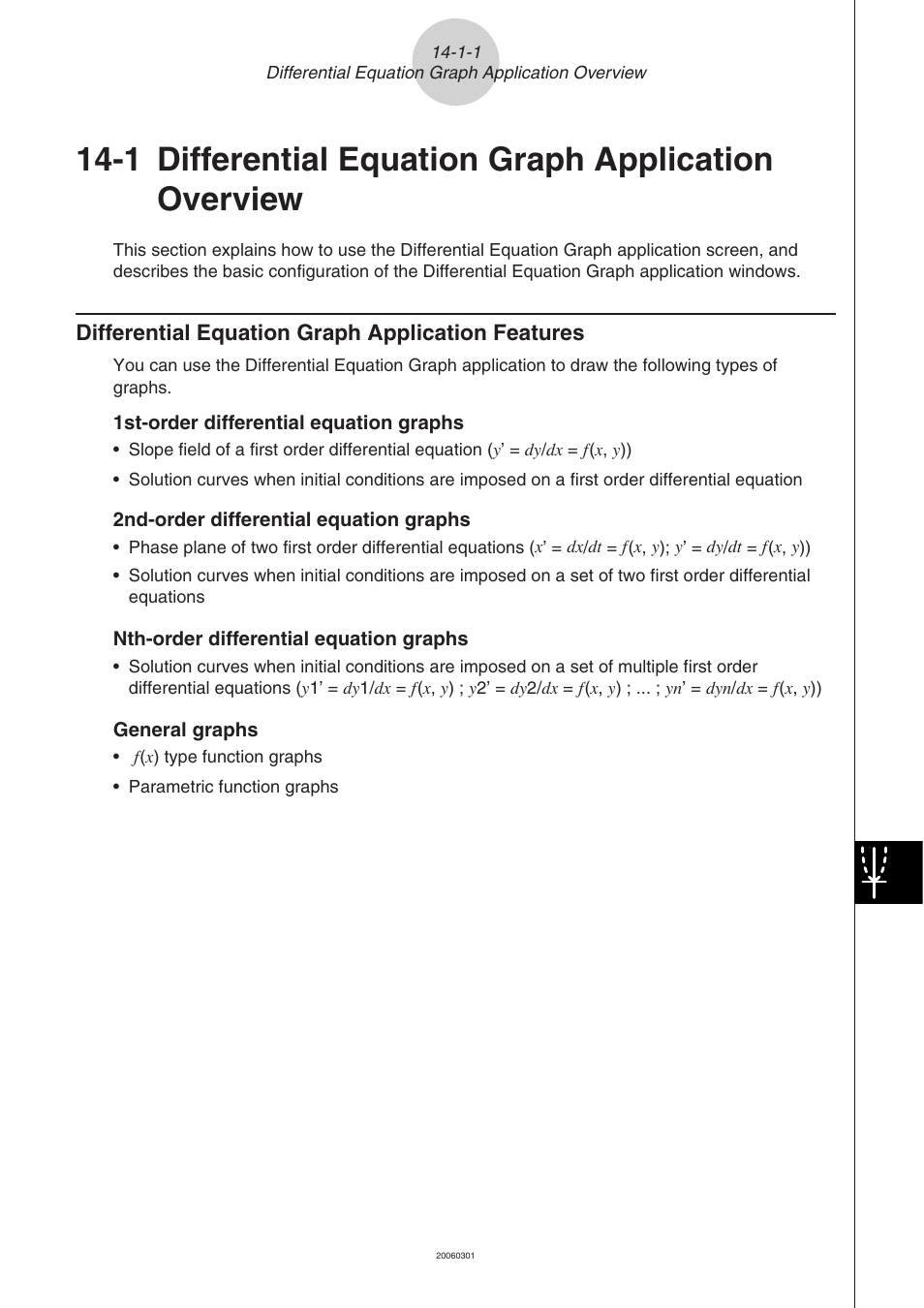 1 differential equation graph application overview | Casio 330 User Manual | Page 809 / 965