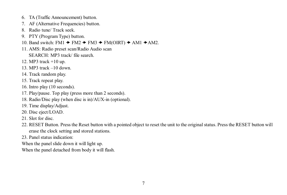 Hyundai H-CDM8062 User Manual | Page 7 / 45