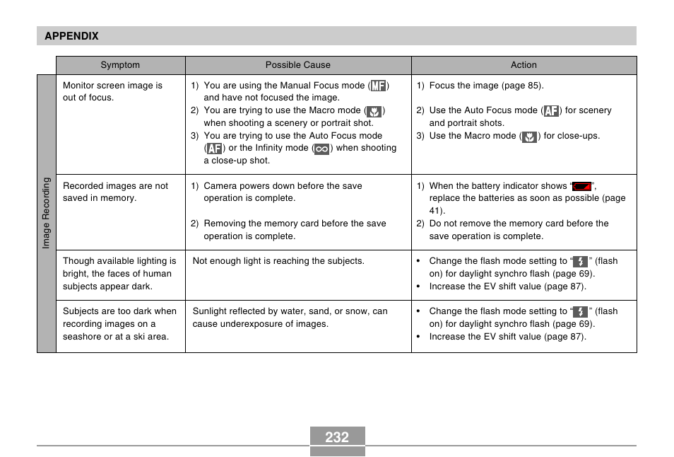 Casio EX-Z10 User Manual | Page 232 / 242