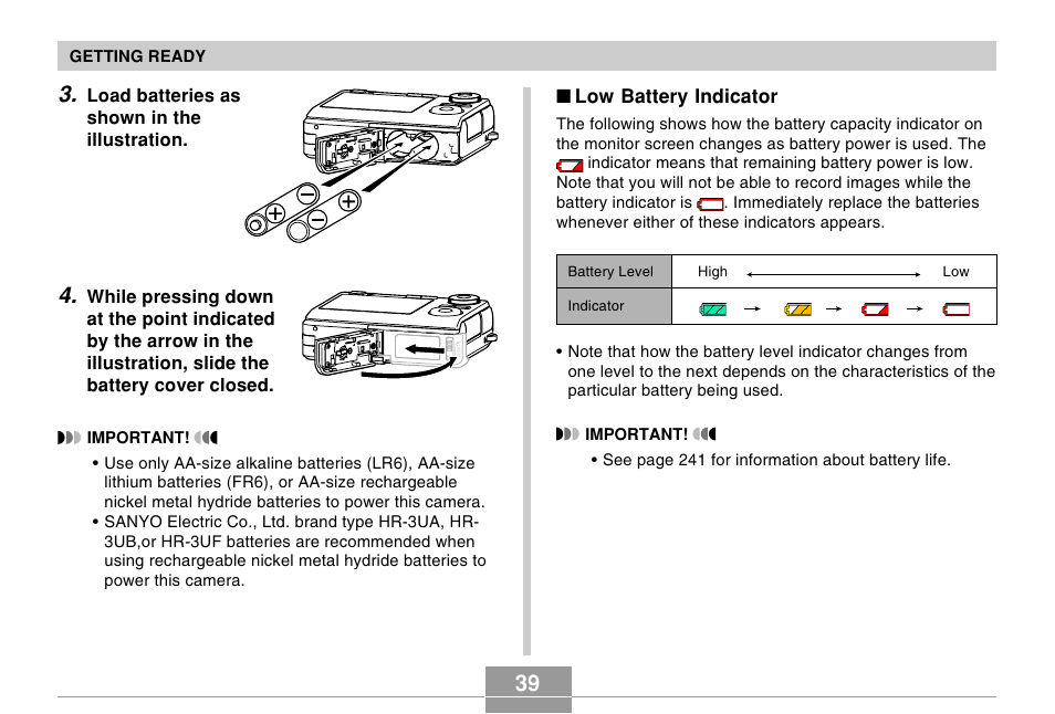 Casio EX-Z10 User Manual | Page 39 / 242