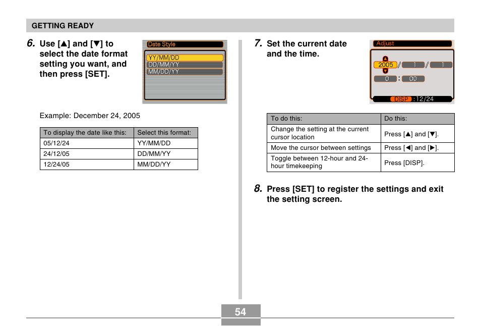 Casio EX-Z10 User Manual | Page 54 / 242