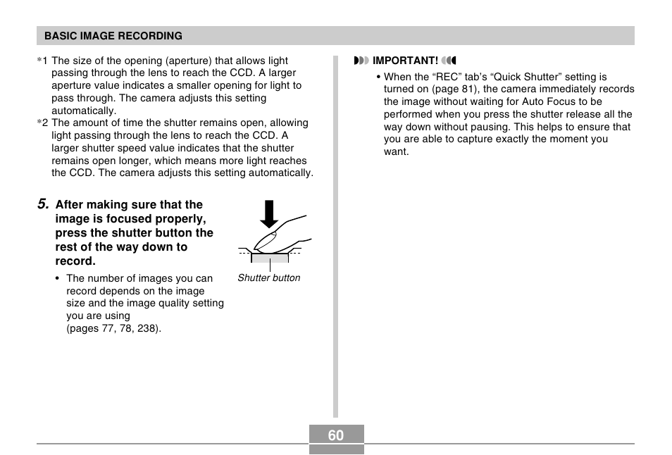 Casio EX-Z10 User Manual | Page 60 / 242