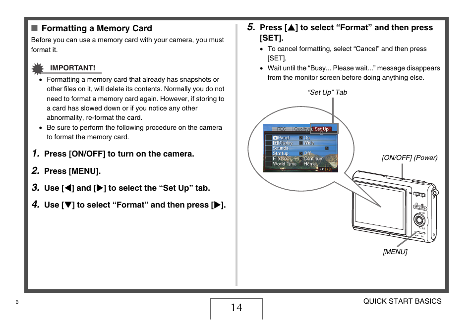 Casio EX-Z65 User Manual | Page 14 / 233