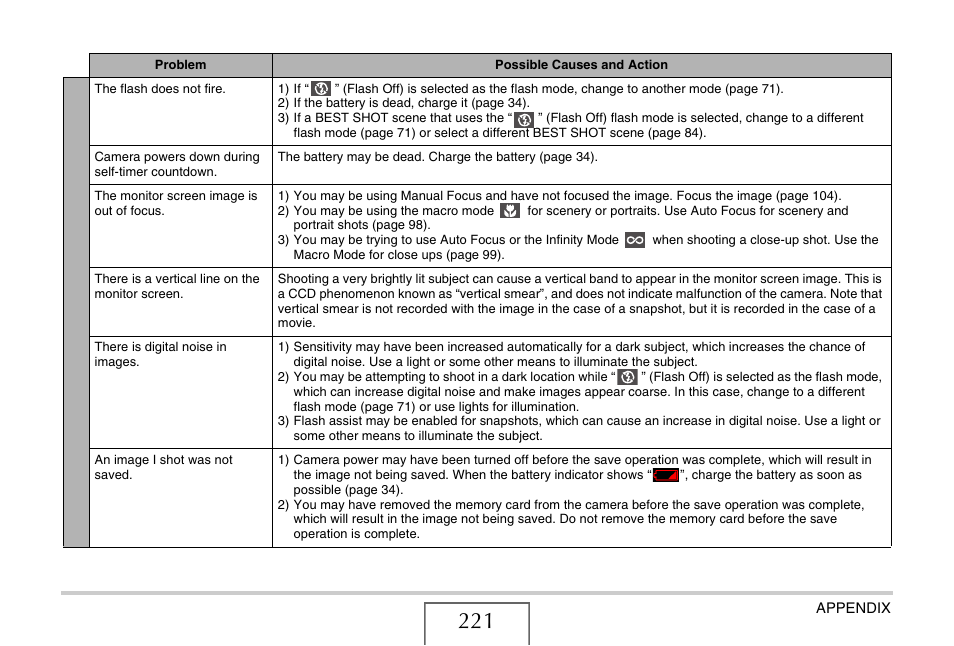 Casio EX-Z65 User Manual | Page 221 / 233