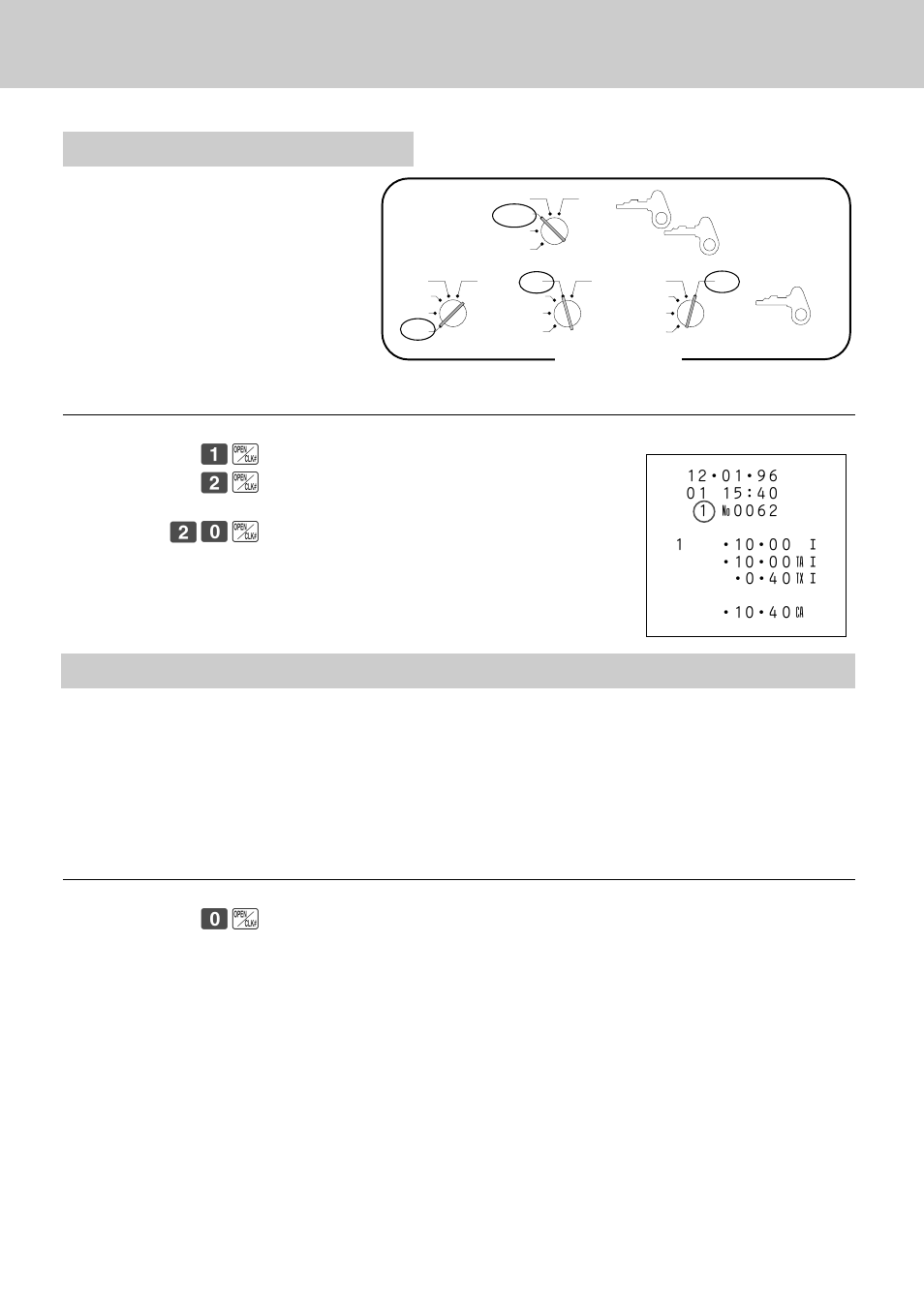 More setups and operations, Using the clerk control function, Important | Operation ⁄ o, Operation ‚ o, Mode switch | Casio CE-2400 User Manual | Page 56 / 88