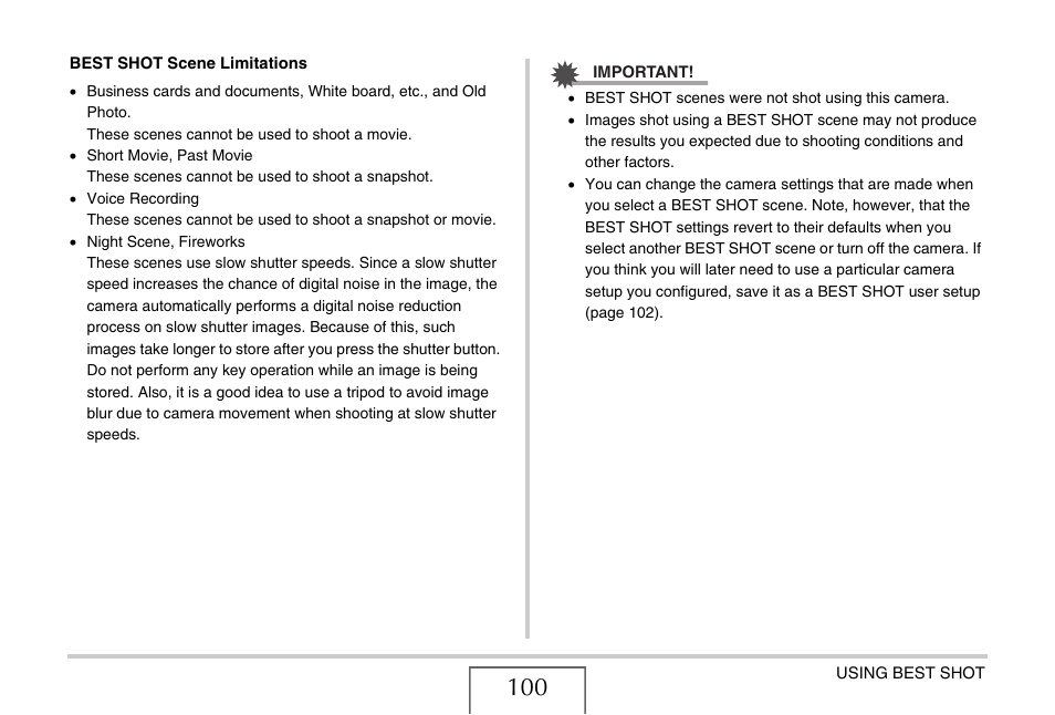 Casio EX-S770D User Manual | Page 100 / 285