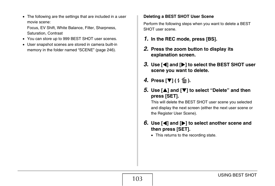 Casio EX-S770D User Manual | Page 103 / 285